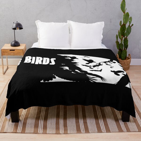Item preview, The Birds T-Shirt - Classic Horror Tribute designed and sold by FunMonkeyDesign.