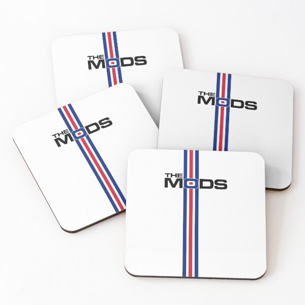Item preview, The Mods Target Logo Stripes V9 designed and sold by RetrospectUK.