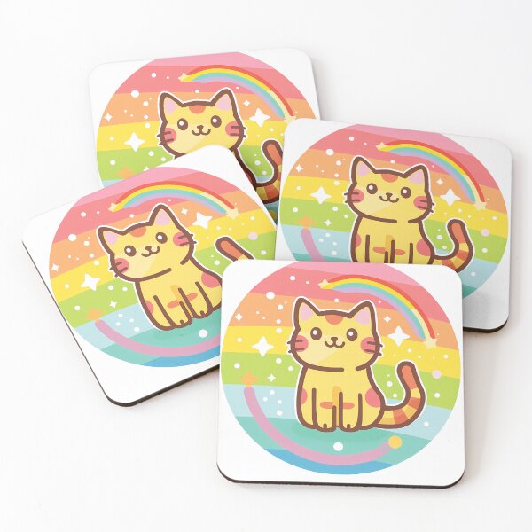Item preview, Cute Rainbow Cat in Space designed and sold by Creet-Design.