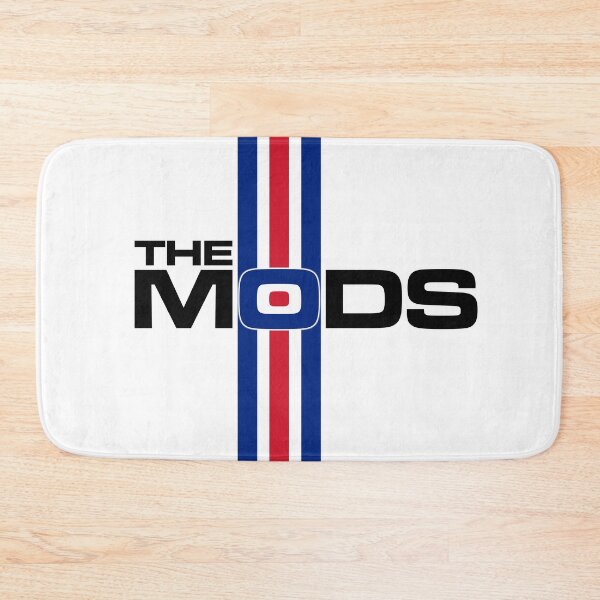 Item preview, The Mods Target Logo Stripes V9 designed and sold by RetrospectUK.