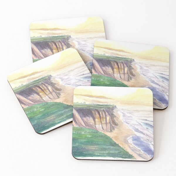 Item preview, Half Moon Bay California at Dusk with Pacific Ocean designed and sold by artshop77.