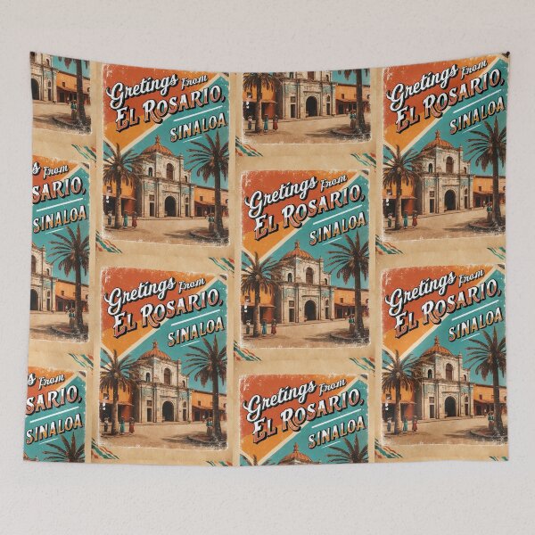 Item preview, El Rosario Sinaloa Mexico Magic Town Postcard Vintage Travel designed and sold by TravelPostcardGems.
