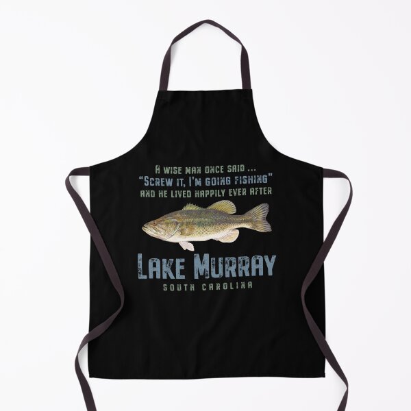 Item preview, Lake Murray South Carolina Largemouth Bass Wise Man Quote designed and sold by Futurebeachbum.