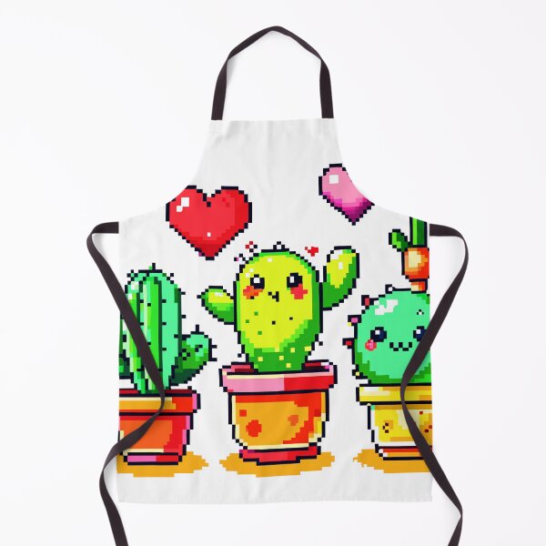 Item preview, 8-bit pixel Cactus cute cartoon style designed and sold by 1081900shop.