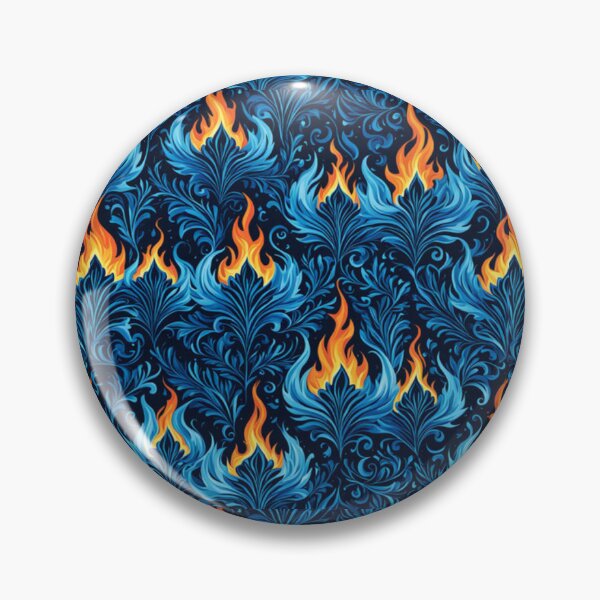 Item preview, Blue Fire and Feathers designed and sold by Planetporridge.