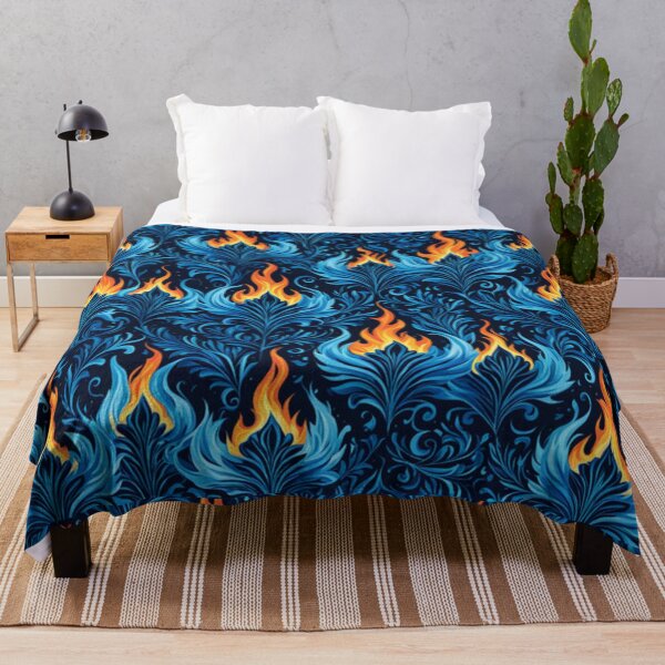 Item preview, Blue Fire and Feathers designed and sold by Planetporridge.