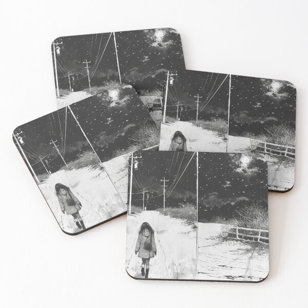 Item preview, peaceful way home – melancholic manga anime girl designed and sold by ForsakenFrames.