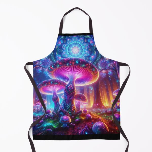 Item preview, Mystic Mycelium: A Psychedelic Journey Magic Mushrooms Forest T-shirt designed and sold by Grindcorer.