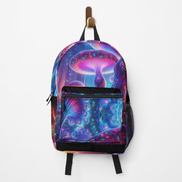 Item preview, Mystic Mycelium: A Psychedelic Journey Magic Mushrooms Forest T-shirt designed and sold by Grindcorer.