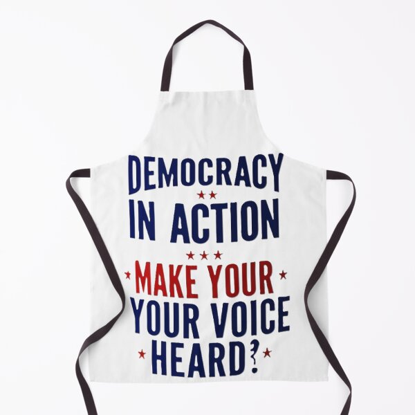 Item preview,  “Engage in Democracy: Make Your Voice Count” designed and sold by merve02shop.