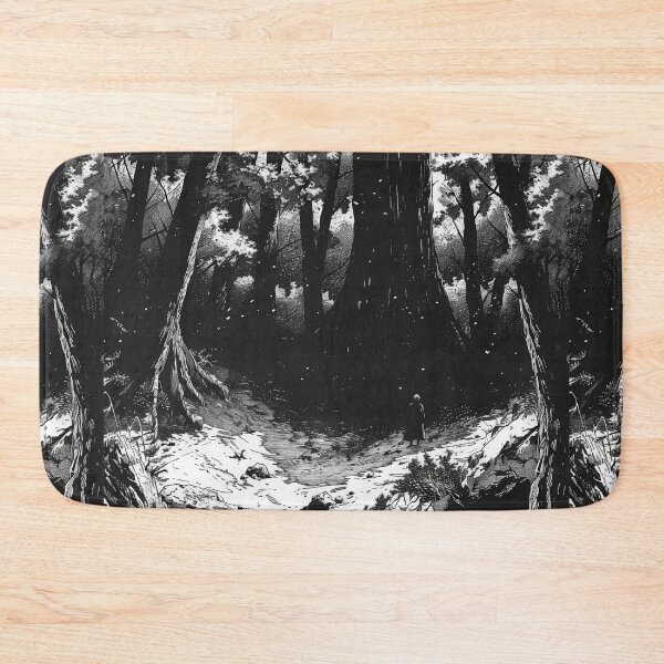 Item preview, retreat - black and white horror manga anime designed and sold by ForsakenFrames.