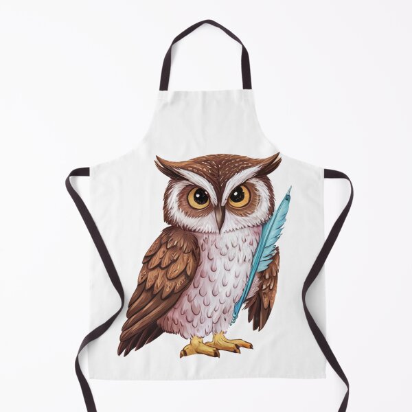 Item preview, Owl with Quill journaling edition designed and sold by Shorazu.