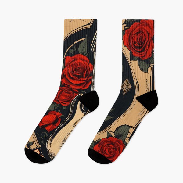 Item preview, ROCK MUSIC WITH ROSES - Gift items and personal use / Vintage, Roses, Rock music, Heavy Metal, Death Metal, Thrash Metal designed and sold by LumDesignArt.