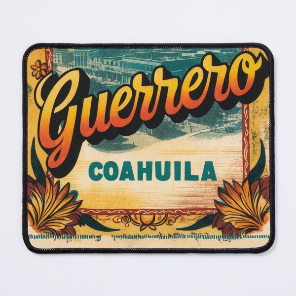 Item preview, Guerrero Coahuila Mexico Magic Town Postcard Vintage Travel designed and sold by TravelPostcardGems.
