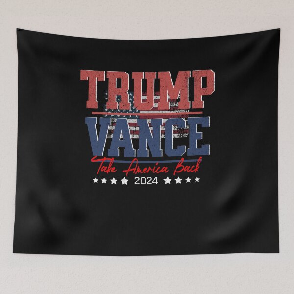 Artikelvorschau, Trump Vance Nimm Amerika zurück Design 2024 entworfen und verkauft von PICKYMOM.