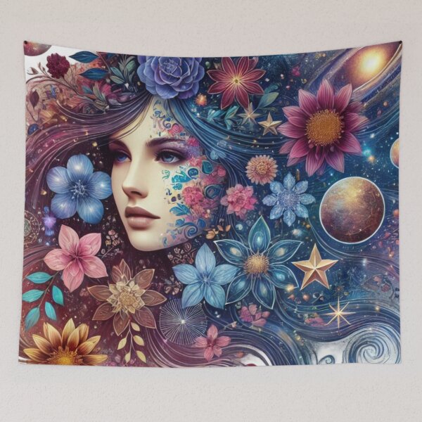 Item preview, Cosmic Flora Galactic Beauty designed and sold by TeslaSt0re.