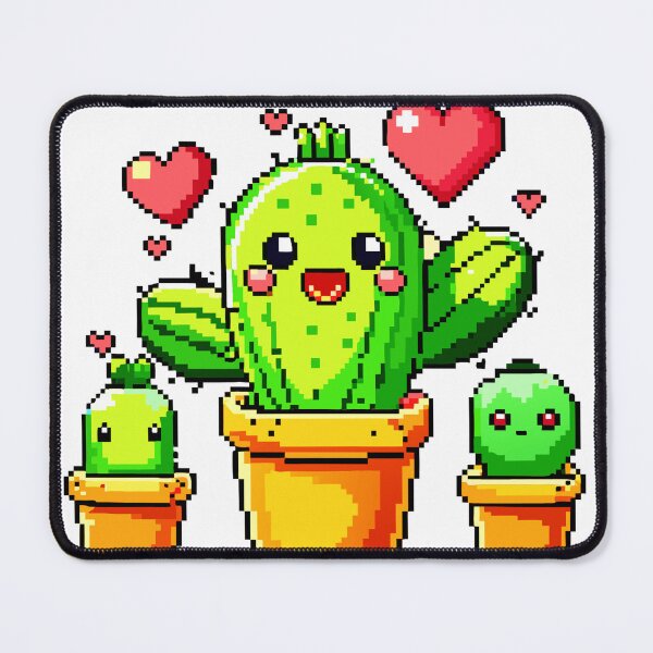 Item preview, 8-bit pixel Cactus cute cartoon style designed and sold by 1081900shop.