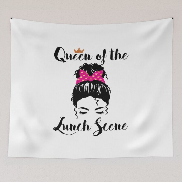 Item preview, Queen of the Lunch Scene Lunch Lady designed and sold by jaygo.