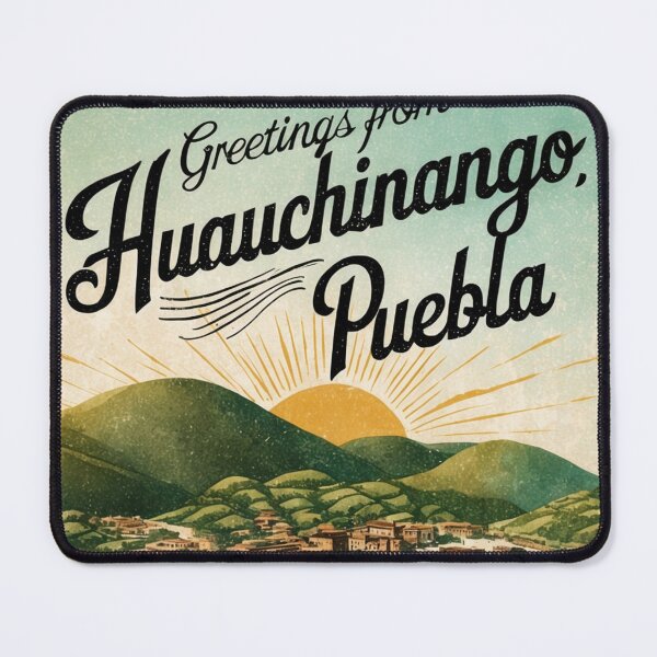 Item preview, Huachinango Puebla Mexico Magic Town Postcard Vintage Travel designed and sold by TravelPostcardGems.