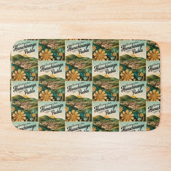 Item preview, Huachinango Puebla Mexico Magic Town Postcard Vintage Travel designed and sold by TravelPostcardGems.