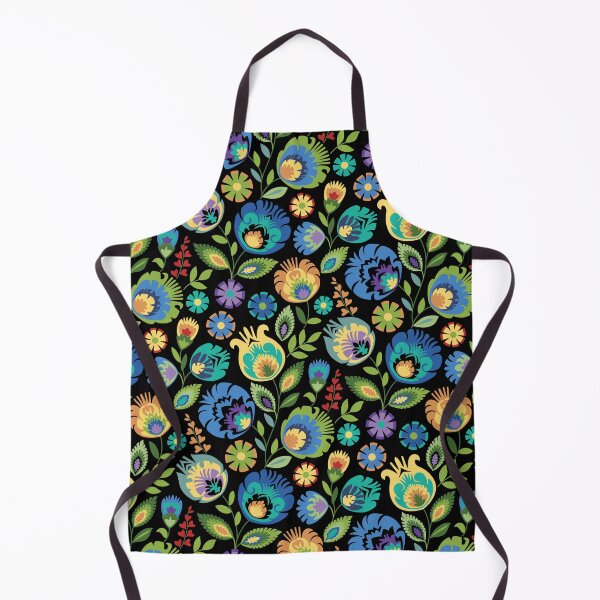 Item preview, Polish Wycinanki Floral on Black designed and sold by Barbara Pixton.