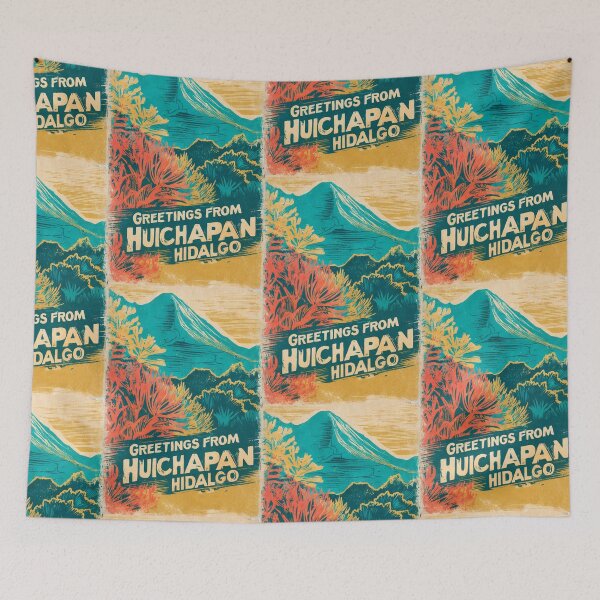 Item preview, Huichapan Hidalgo Mexico Magic Town Postcard Vintage Travel designed and sold by TravelPostcardGems.