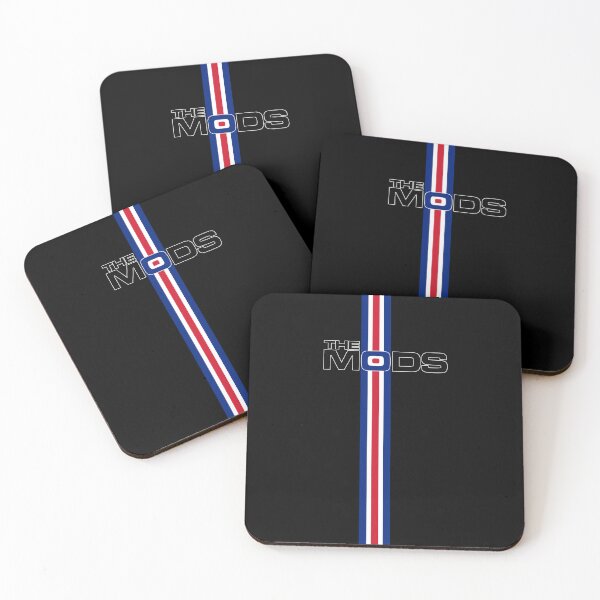 Item preview, The Mods Target Logo Stripes V10 designed and sold by RetrospectUK.