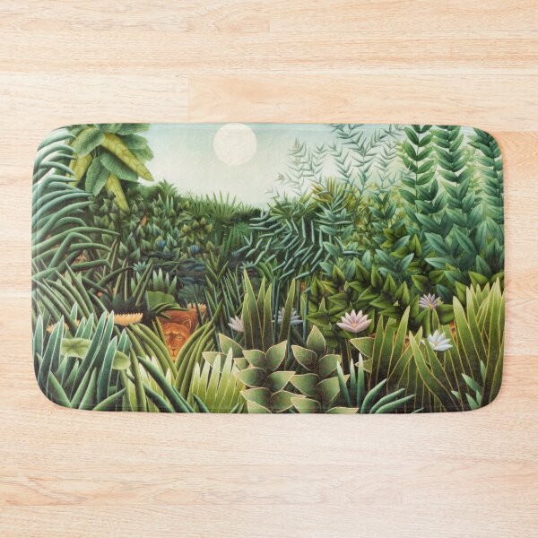 Aperçu de l'œuvre artiste henri rousseau, peintre henri rousseau, art henri rousseau, oeuvre d'henri rousseau, style de peinture henri rousseau, style d'art henri rousseau créée et vendue par rosa-reid.