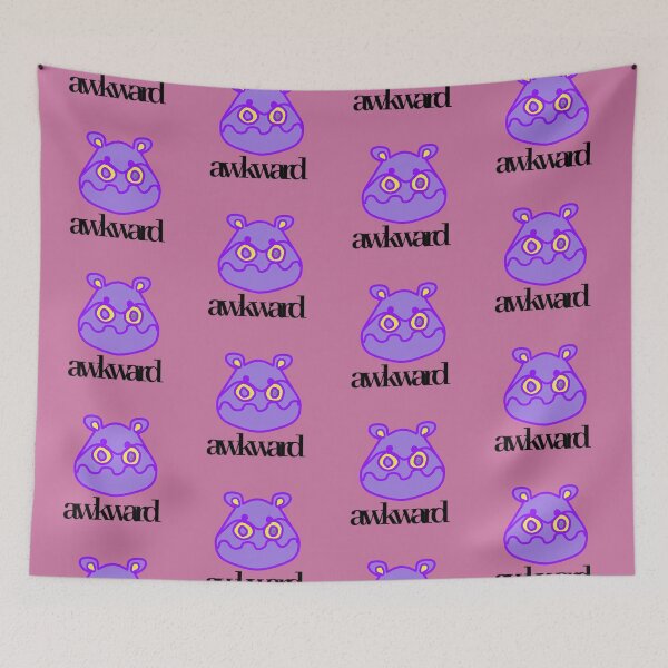 Item preview, LaMaisonOfMY BIG MOUTH HIPPO AWKWARD-FACED COLLECTION NO.3 PINK designed and sold by LaMaisonOfMY.