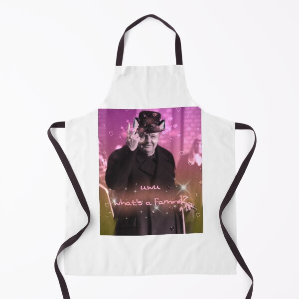 Item preview, UwU what's a famine? History Meme Catboy Winston Churchill designed and sold by feardeargcrafts.