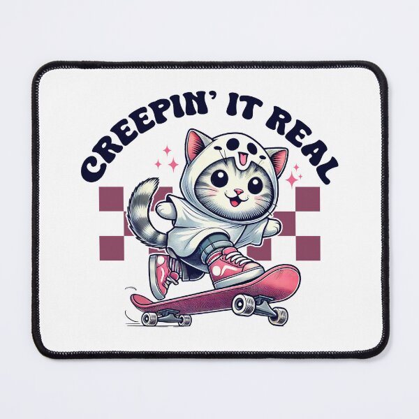Item preview, Cute Cat Creepin' It Real designed and sold by pinzka.