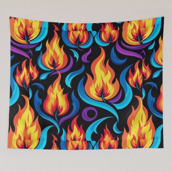 Item preview, Fire and Ribbons designed and sold by Planetporridge.