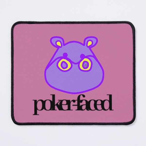 Item preview, LaMaisonOfMY BIG MOUTH HIPPO POKER-FACED COLLECTION NO.4 PINK designed and sold by LaMaisonOfMY.