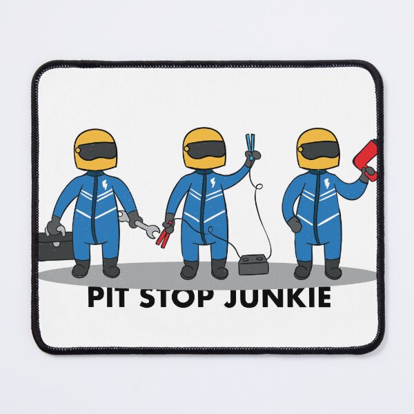 Item preview, Pit Stop Junkie designed and sold by Team Tees.