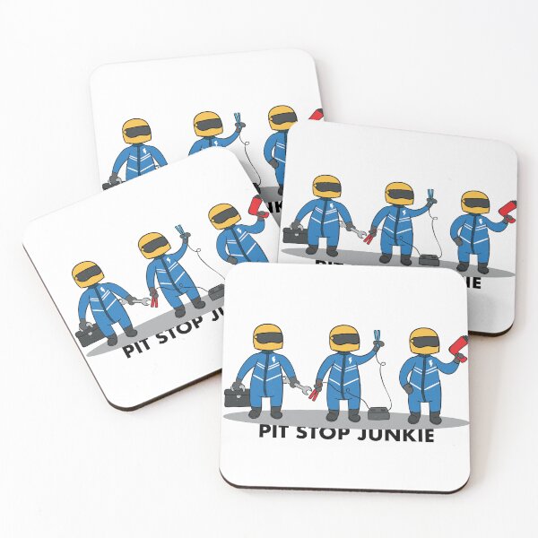 Item preview, Pit Stop Junkie designed and sold by Team Tees.