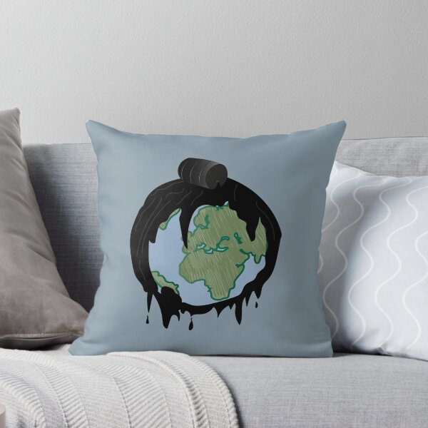 Item preview, Oil-Engulfed Earth designed and sold by HEERMANArt.