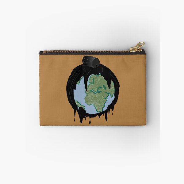 Item preview, Oil-Engulfed Earth designed and sold by HEERMANArt.