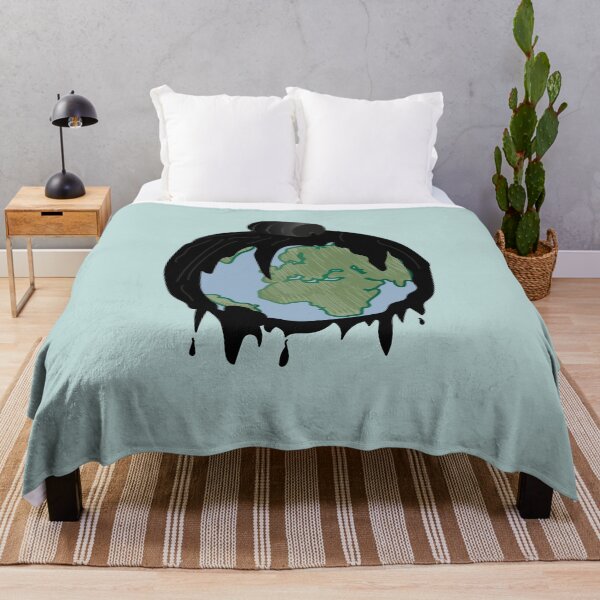 Item preview, Oil-Engulfed Earth designed and sold by HEERMANArt.