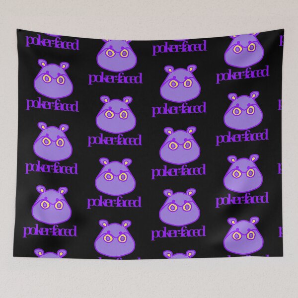 Item preview, LaMaisonOfMY BIG MOUTH HIPPO POKER-FACED COLLECTION NO.4 BLACK designed and sold by LaMaisonOfMY.