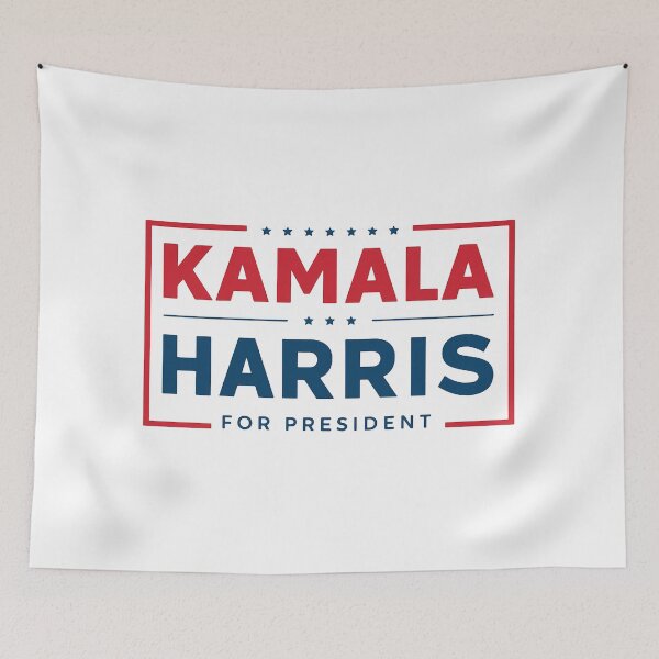 Item preview, Kamala Harris 2024 | vintage style designed and sold by RedCircleArt.