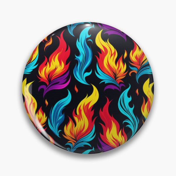 Item preview, Fire and Feathers Pattern designed and sold by Planetporridge.