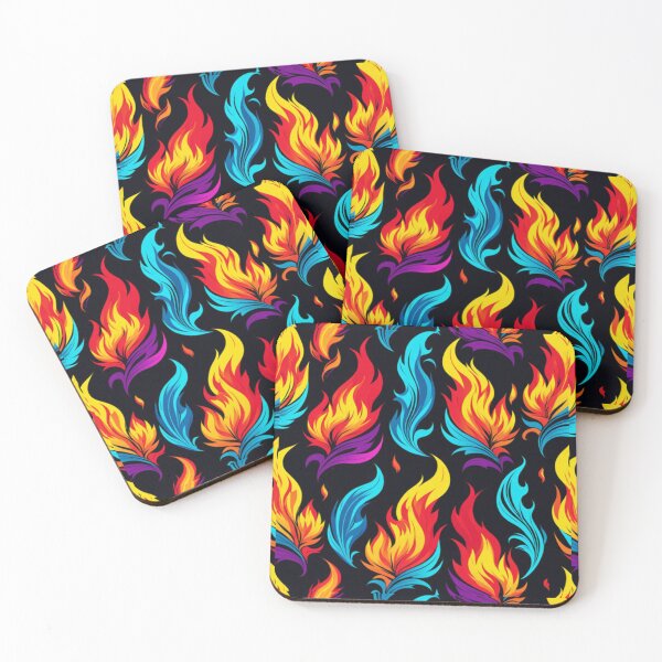 Item preview, Fire and Feathers Pattern designed and sold by Planetporridge.