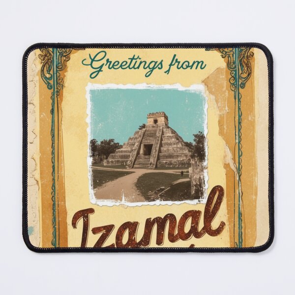 Item preview, Izamal Yucatan Mexico Magic Town Postcard Vintage Travel designed and sold by TravelPostcardGems.
