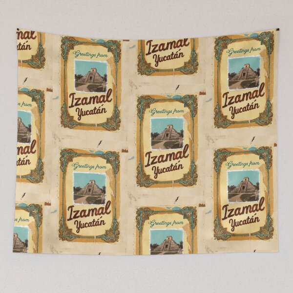 Item preview, Izamal Yucatan Mexico Magic Town Postcard Vintage Travel designed and sold by TravelPostcardGems.