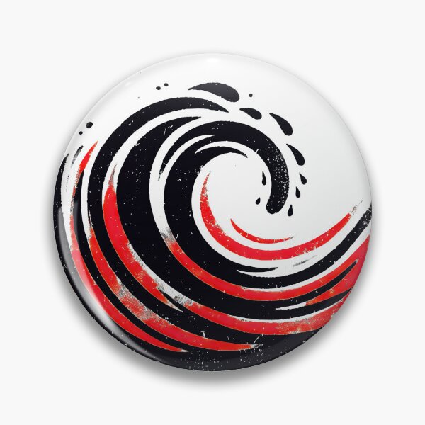 Item preview, Wave of Creativity in Red designed and sold by DD Design.