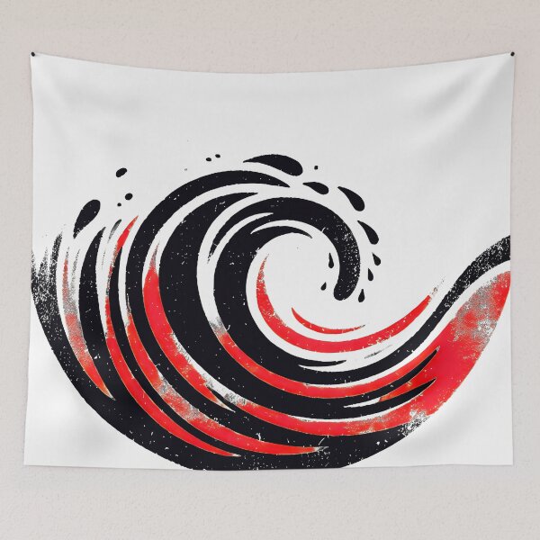 Item preview, Wave of Creativity in Red designed and sold by DD Design.