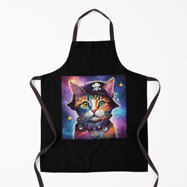 Item preview, Super cool pirate cat is looking at you designed and sold by Miro4.