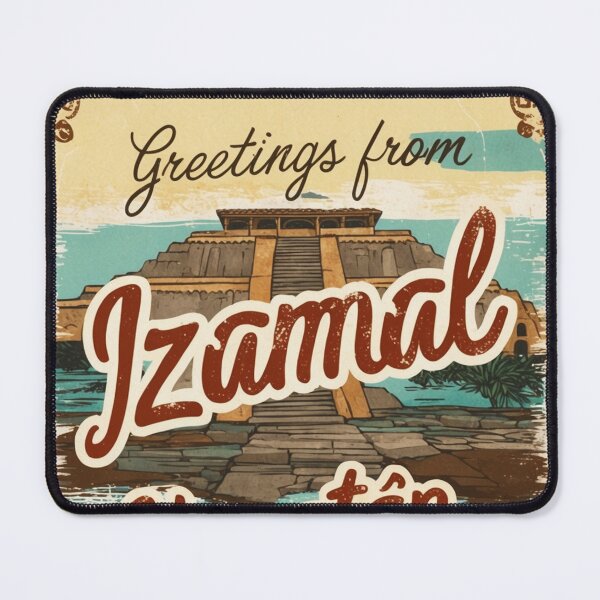 Item preview, Izamal Yucatan Mexico Magic Town Postcard Vintage Travel designed and sold by TravelPostcardGems.