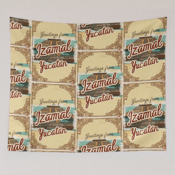 Item preview, Izamal Yucatan Mexico Magic Town Postcard Vintage Travel designed and sold by TravelPostcardGems.