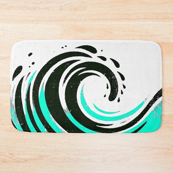 Item preview, Wave of Creativity in Teal designed and sold by DD Design.